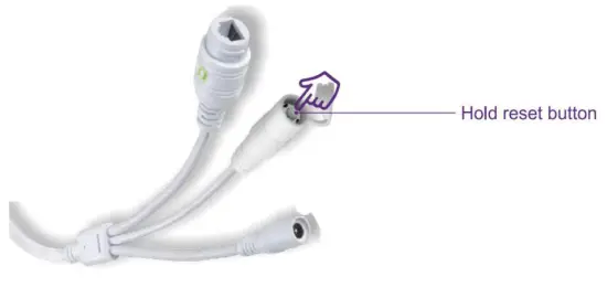 xmarto DZ2034 Wireless IP Camera - cable