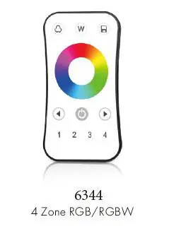 OPTONICA 6344 Ultrathin Touch Wheel RF Remote Controller 1