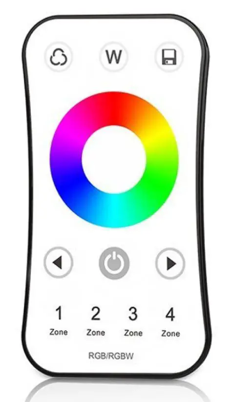 OPTONICA 6344 Ultrathin Touch Wheel RF Remote Controller PRO