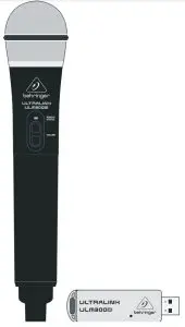 behringer Digital Wireless System Handheld Microphone Dual-Mode USB Receiver