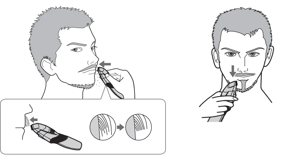 Panasonic-ER-GB42-Rechargeable-Beard-Hair-Trimmer-7