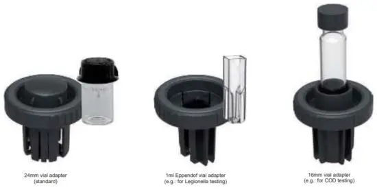 WATER I D Primelab 2.0 The Ultimate Photometer - Adapters for different vials