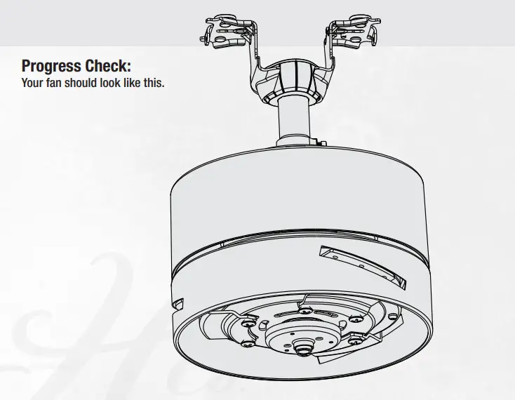 Hunter 51407 Invector Matte Black Ceiling Fan FIG 10