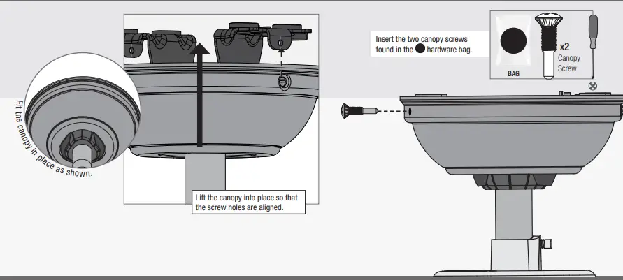Hunter 51407 Invector Matte Black Ceiling Fan FIG 14