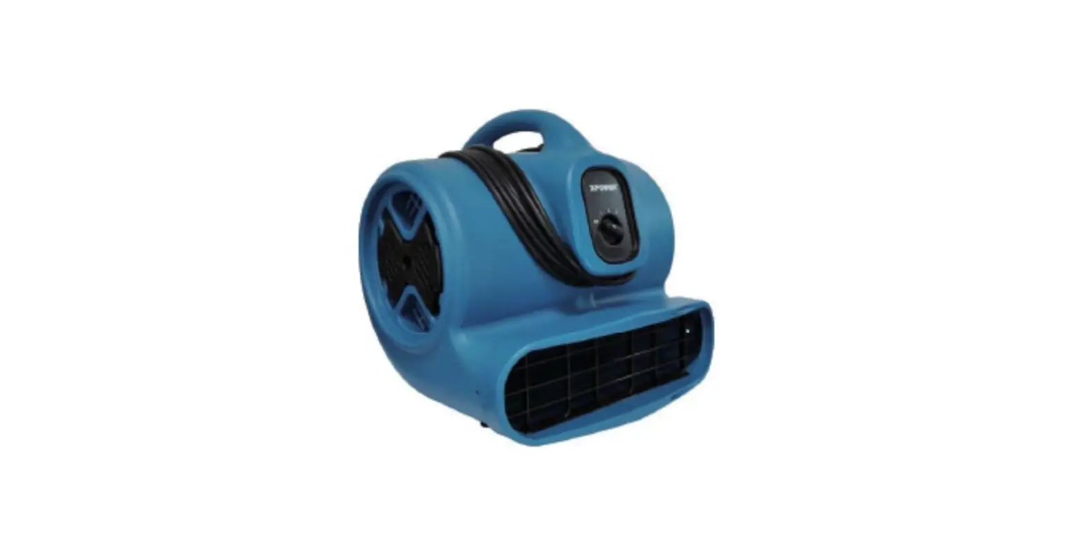 Xpower X-600 1-3 Hp Air Mover With Daisy Chain Owner's Manual