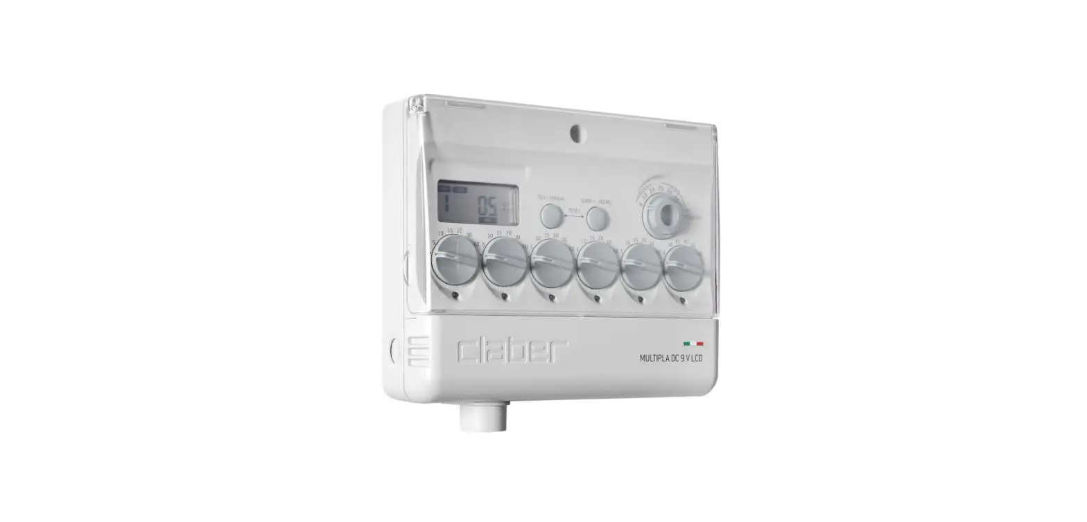 Claber 8060 Multiple Dc 9v Lcd User Manual Claber 8060 Multiple Dc 9v Lcd User Manual