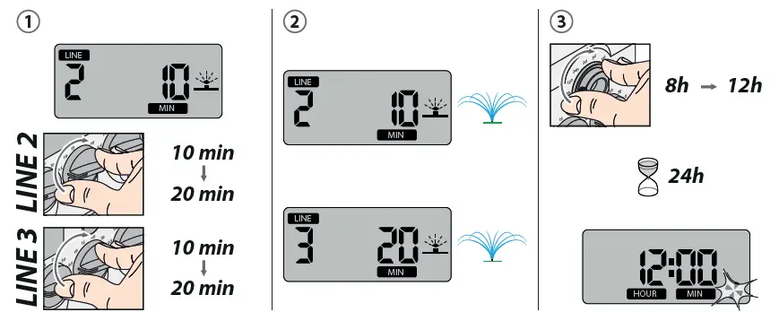 claber-8060-Multiple-DC-9V-LCD-fig-12
