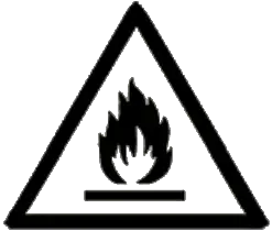 Warning Risk of fire AA