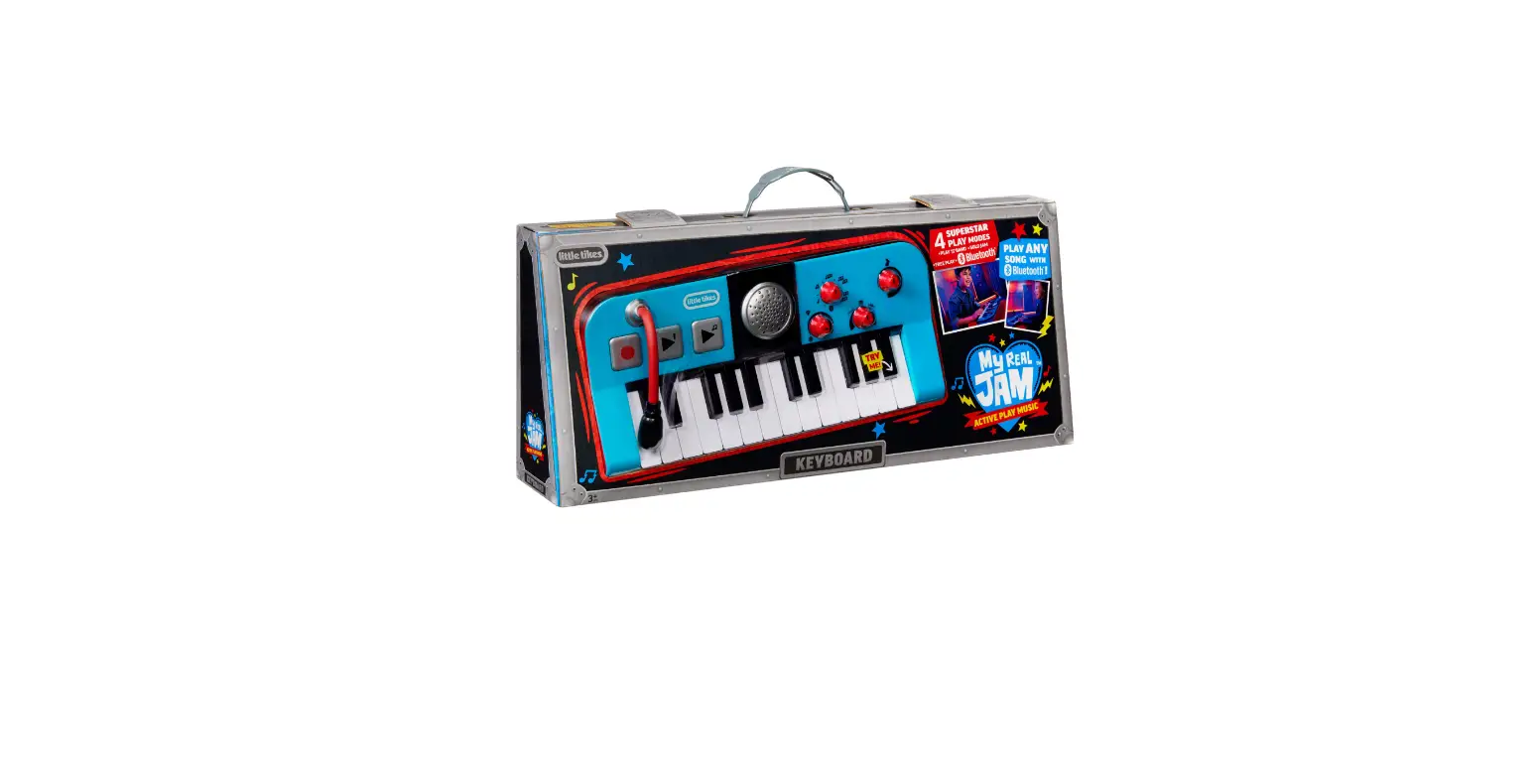 Little Tikes 654817 Real Jam Toy Keyboard User Manual Little Tikes 654817 Real Jam Toy Keyboard User Manual