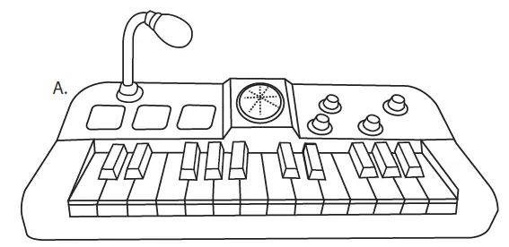 Little Tikes 654817 Real Jam Toy Keyboard-fig1