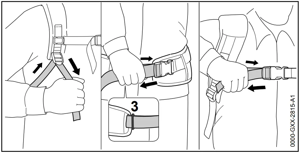 Fitting and Adjusting the Carrying System