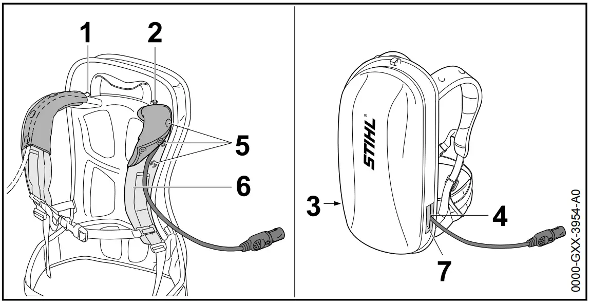 Fitting and Adjusting the Connecting Cable