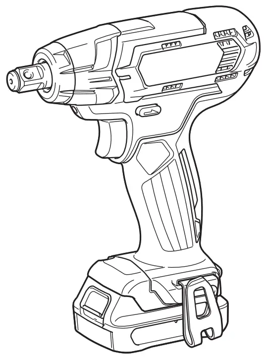 makita TW141D Cordless Impact Wrench