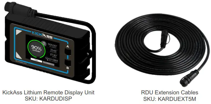 KICKASS KA12120 LIONRDU 12V 120AH LiFePO4 Lithium Battery -