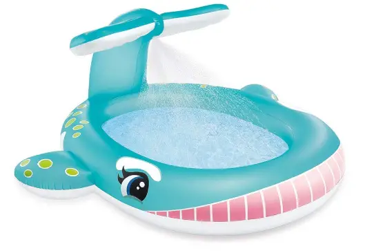 INTEX 57435NP Whale Spray Baby Pool