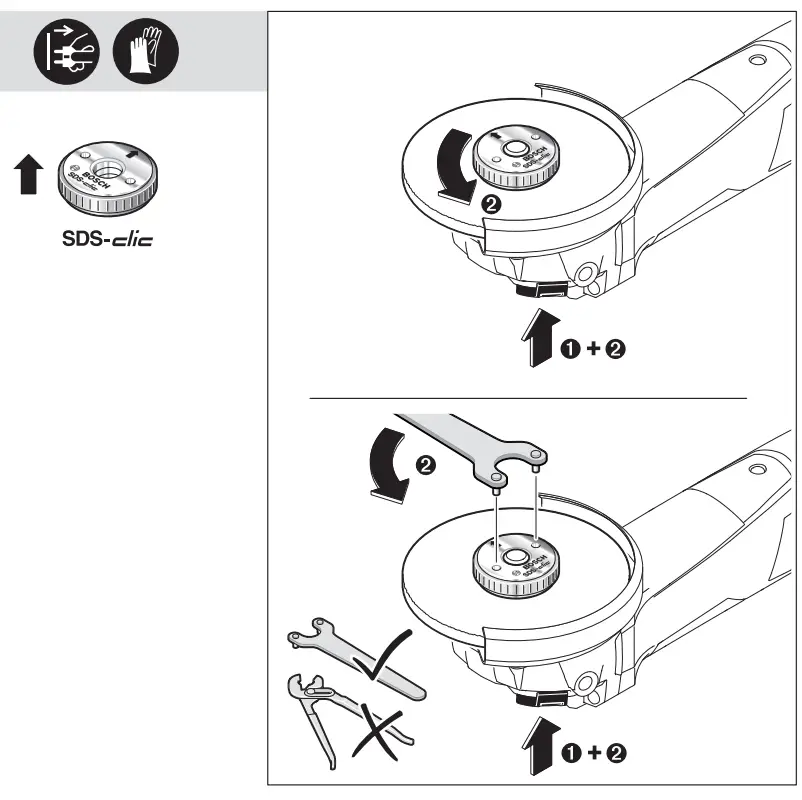 BOSCH GWS 13 125 CIX Professional Mini Grinder - fig 13