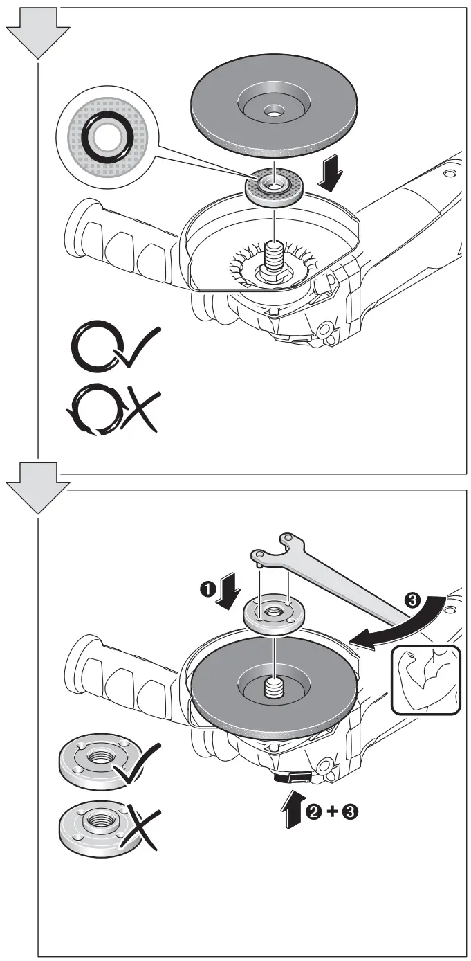 BOSCH GWS 13 125 CIX Professional Mini Grinder - fig 3