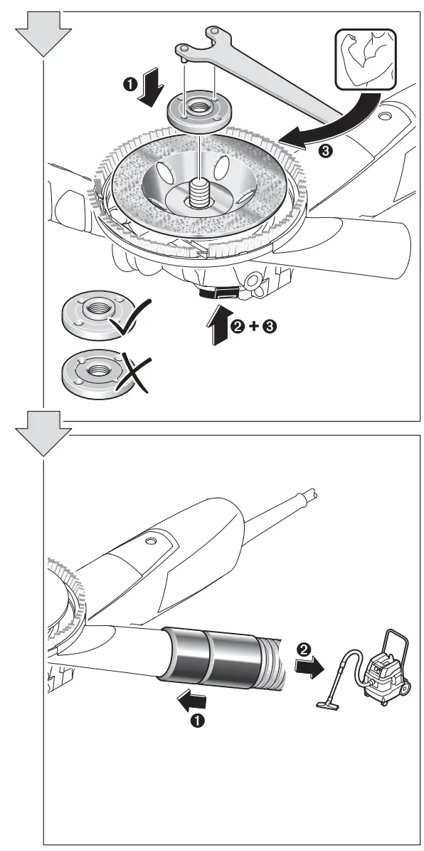 BOSCH GWS 13 125 CIX Professional Mini Grinder - fig 9