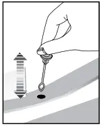 beko Refrigerator - stick in the hole when necessary.