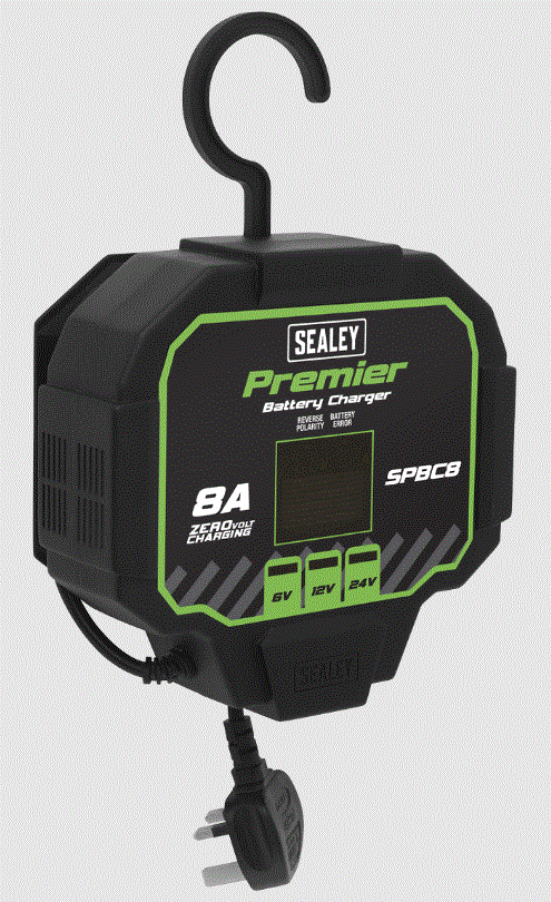 SEALEY-SPBC8-Automatic-Battery-Charger-and-Maintainer-Product