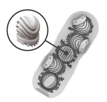 TENGA BOB-001 Bobble Series Crazy Cubes fig 2