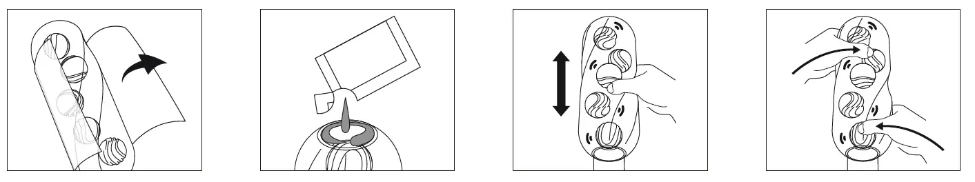 TENGA BOB-001 Bobble Series Crazy Cubes fig 3