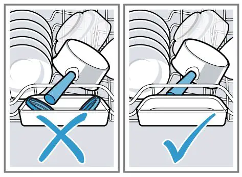 BOSCH SGV4HCX48E Dishwasher Instruction Manual - Observe the following when arranging