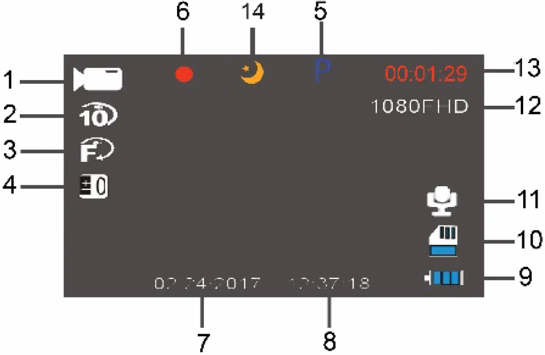 MINOLTA MNCD260 Car Camcorder 2.2 Inch LCD Screen 06