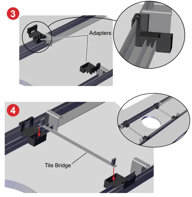 biamp SPA RAIL48 Desono Ceiling Loudspeaker - gasket 1