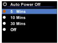UNI-T UTi80P Compact Thermal Imager User Manual - Auto Power Off