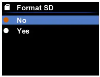 UNI-T UTi80P Compact Thermal Imager User Manual - Format SD Card