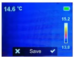 UNI-T UTi80P Compact Thermal Imager User Manual - Picture Taking