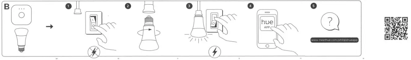PHILIPS hue Personal Wireless Lighting - figure B