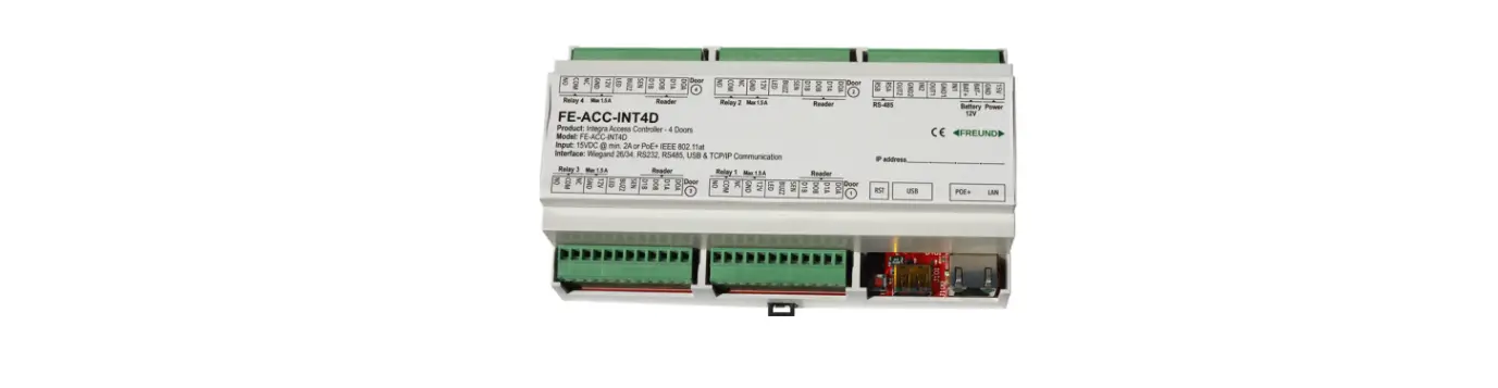 Ip-integra Freund Access Control Module Instruction Manual