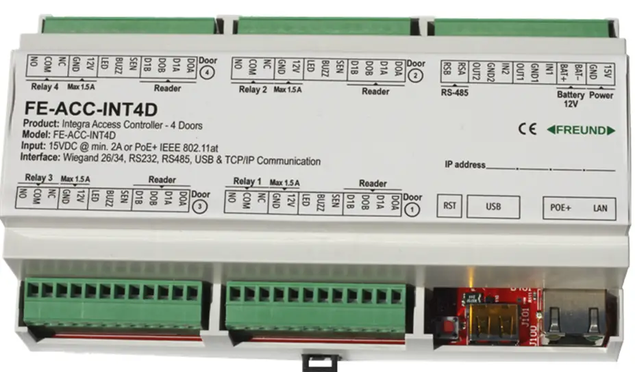 IP-INTEGRA FREUND Access Control Module-fig1