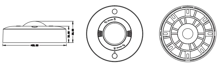 Daintree WOS3 Wireless Battery-Powered Ceiling Mounted Occupancy Sensor. 17