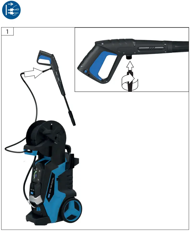 Gude GHD 150 High Pressure Washer - Figure 3