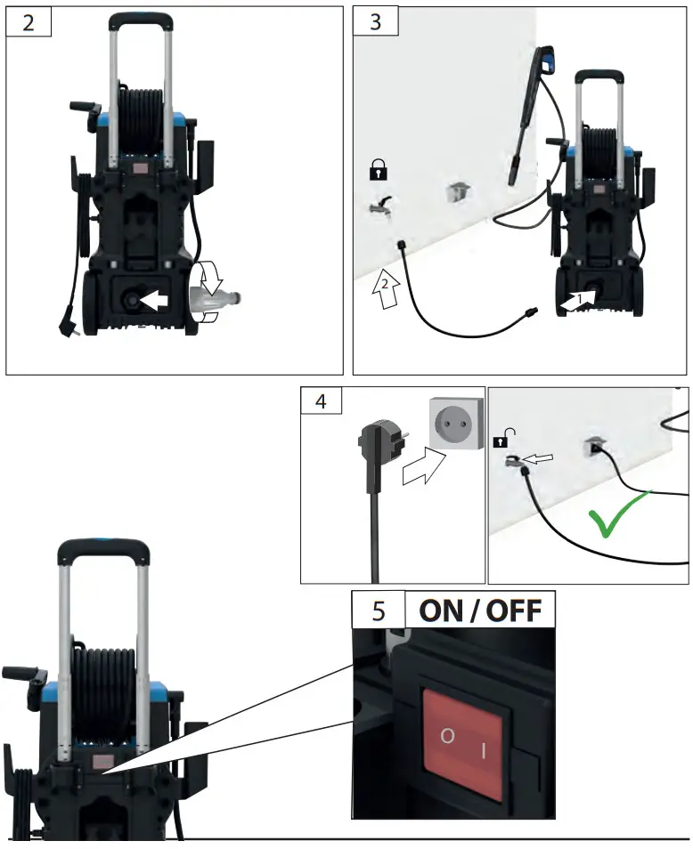 Gude GHD 150 High Pressure Washer - Figure 5