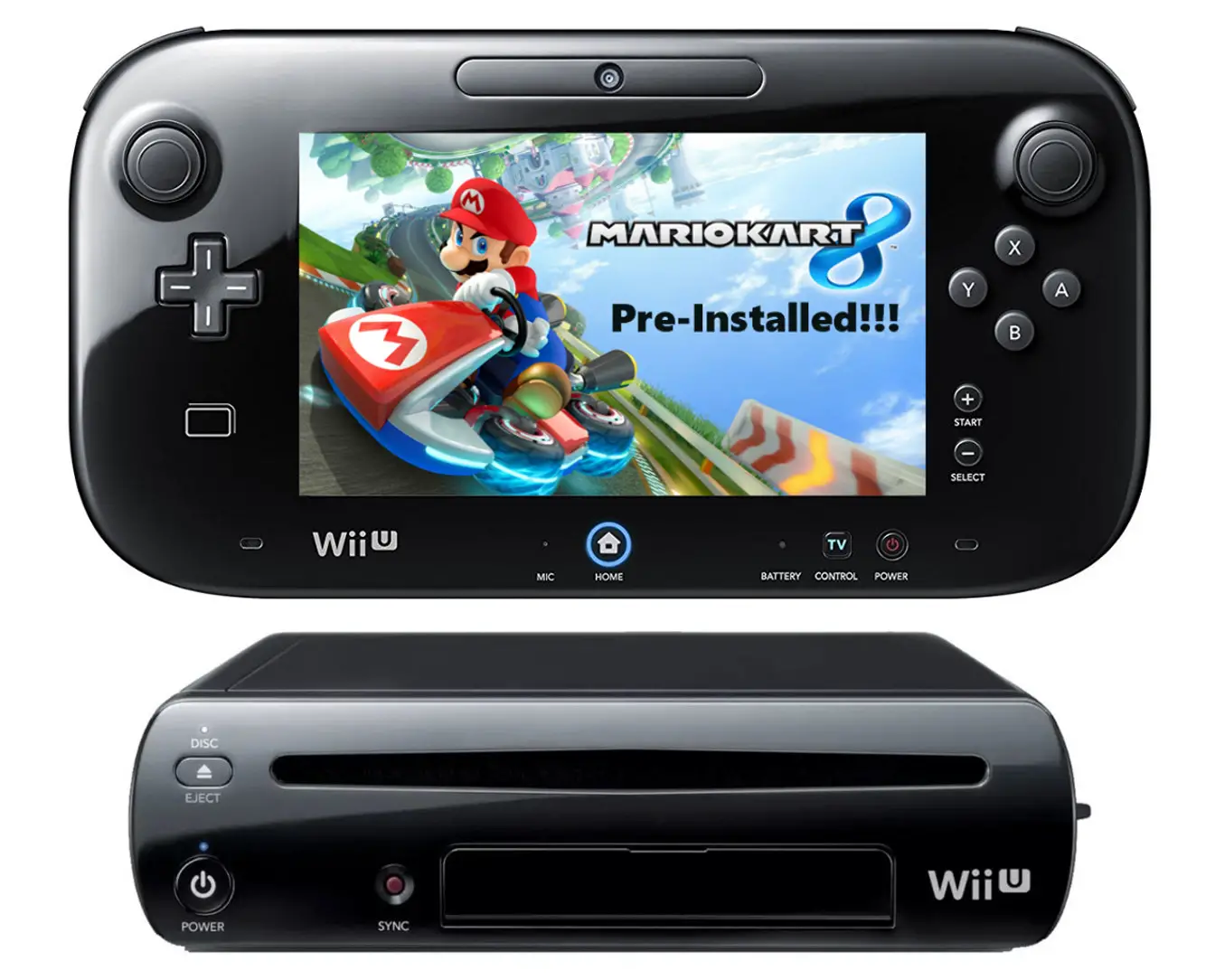 Buy Refurbished Nintendo Wii U 32GB Mario Kart 8 Pre-Installed Game Deluxe Set Bundle HDMI Online in Bahrain. 768588898
