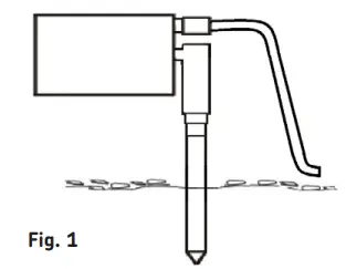 Knightsbridge SPIKE5S IP65 6W LED Stainless Steel Garden Plant Spike Light-1