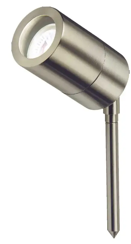 Knightsbridge SPIKE5S IP65 6W LED Stainless Steel Garden Plant Spike Light-PRO