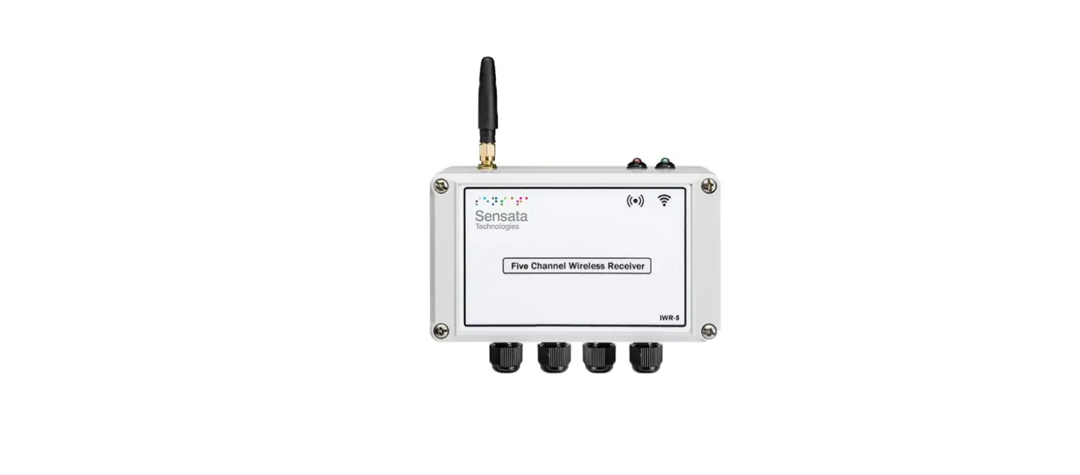 Sensata Iwr-5 Series Five Channel Industrial Wireless Pressure-temperature Receiver User Manual