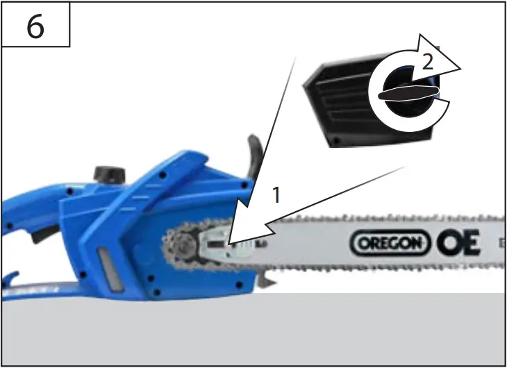 KS 401 E - ASSEMbLY OF CHAIN bAR AND CHAIN 6