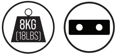 B TECH BT7873 Logitech Rally Range Mounting Plate icon