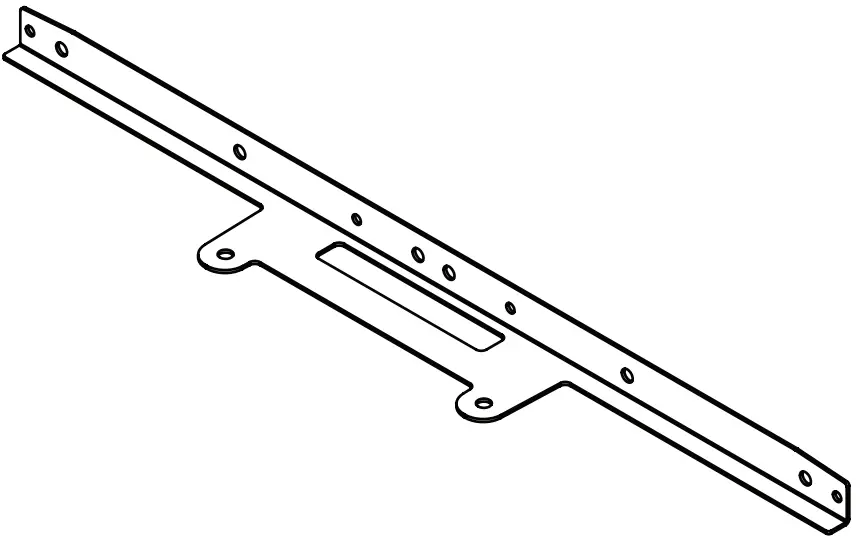 B TECH BT7873 Logitech Rally Range Mounting Plate