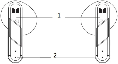 MONSTER Airmars XKT09 Bluetooth Wireless Headphones A05