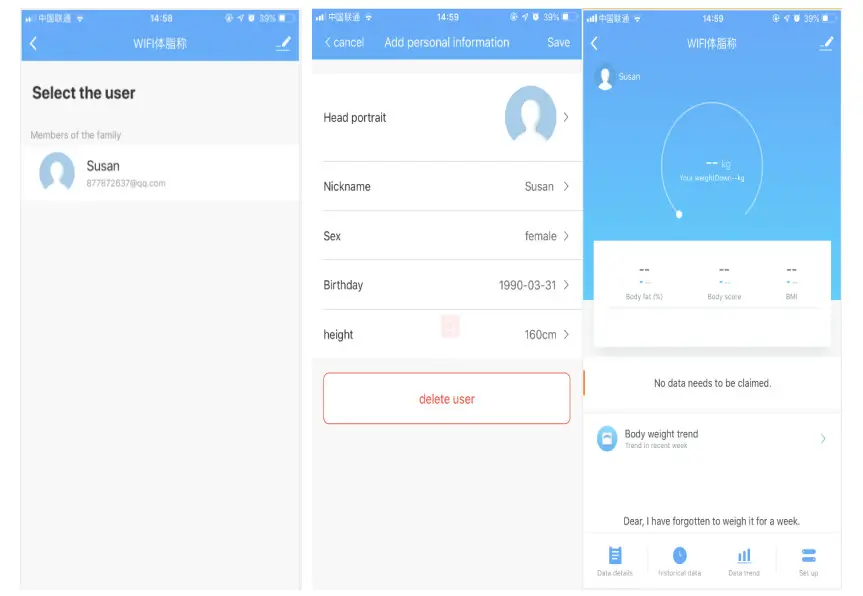 Yilai Enlighting BF1321-ITO-WF Smart WIFI Scale - Figure 8