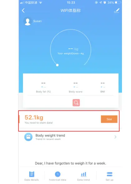 Yilai Enlighting BF1321-ITO-WF Smart WIFI Scale - Figure 9