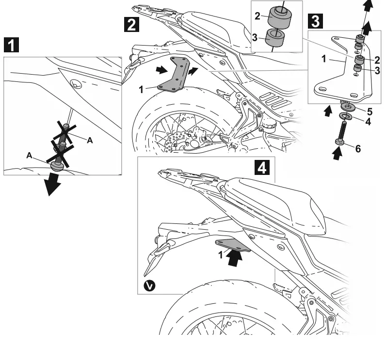 SHAD Voge 500 DS Side Case - fig