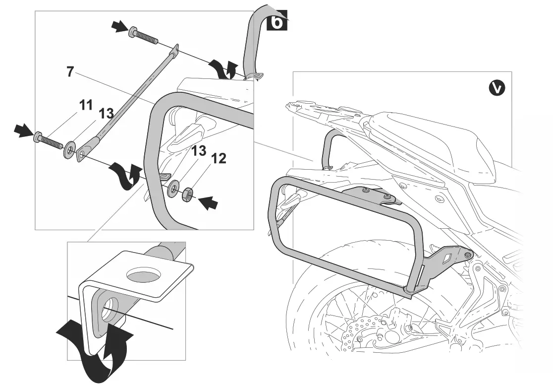 SHAD Voge 500 DS Side Case - fig2